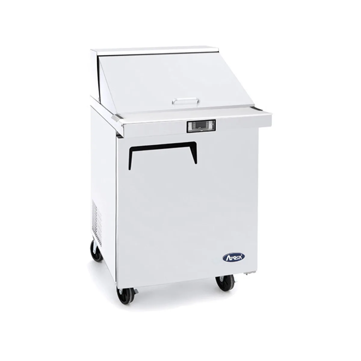 Atosa USA MSF8305GR 27" One Section Mega Top Sandwich/Salad Prep Table w/ 1 Door, 12 Pans