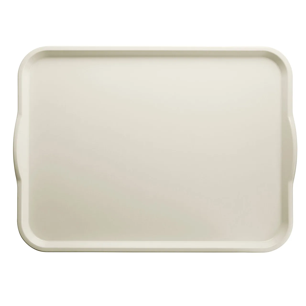 Cambro 1520H538 Camtray RectangularTray, 15" x 20", Fiberglass, White, Handles, NSF, Strength
