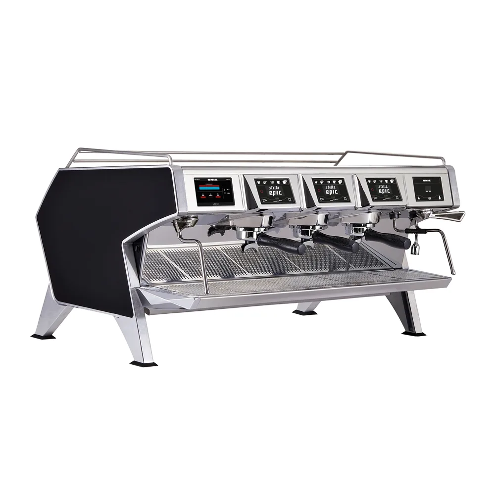 GRINDMASTER Beverage EPIC 3 BLACK Espresso Cappuccino Machine - 3 Groups / Automatic