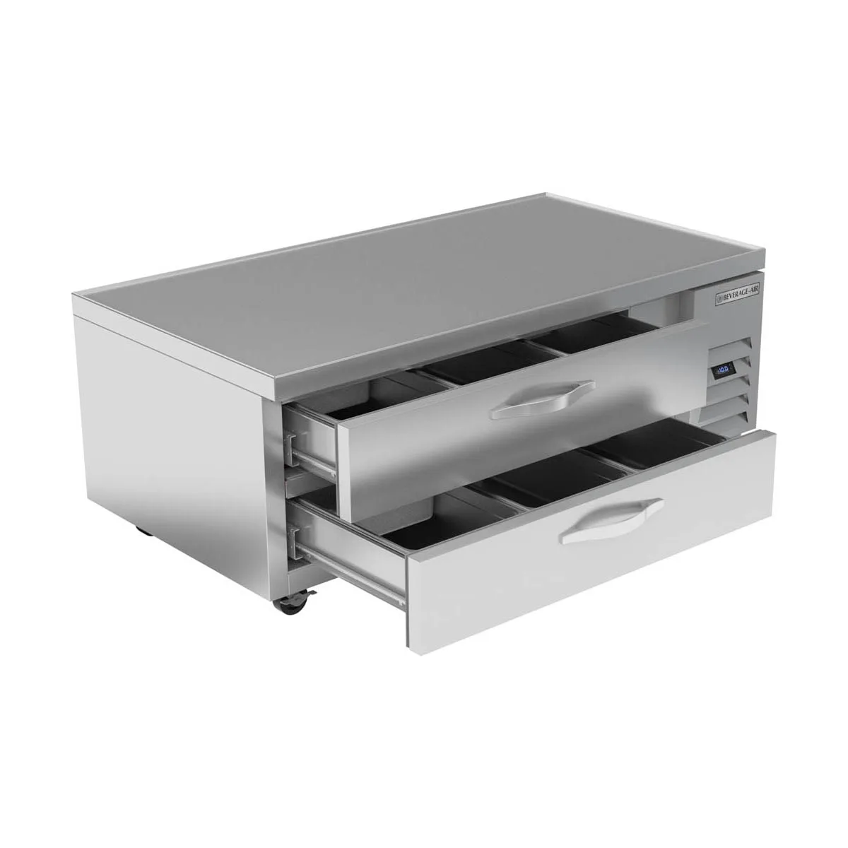 Beverage Air WTFCS60HC 60" 2 Drawers Worktop Cook Stand Freezer w/ Marine Edge, 11.5 cu. ft.
