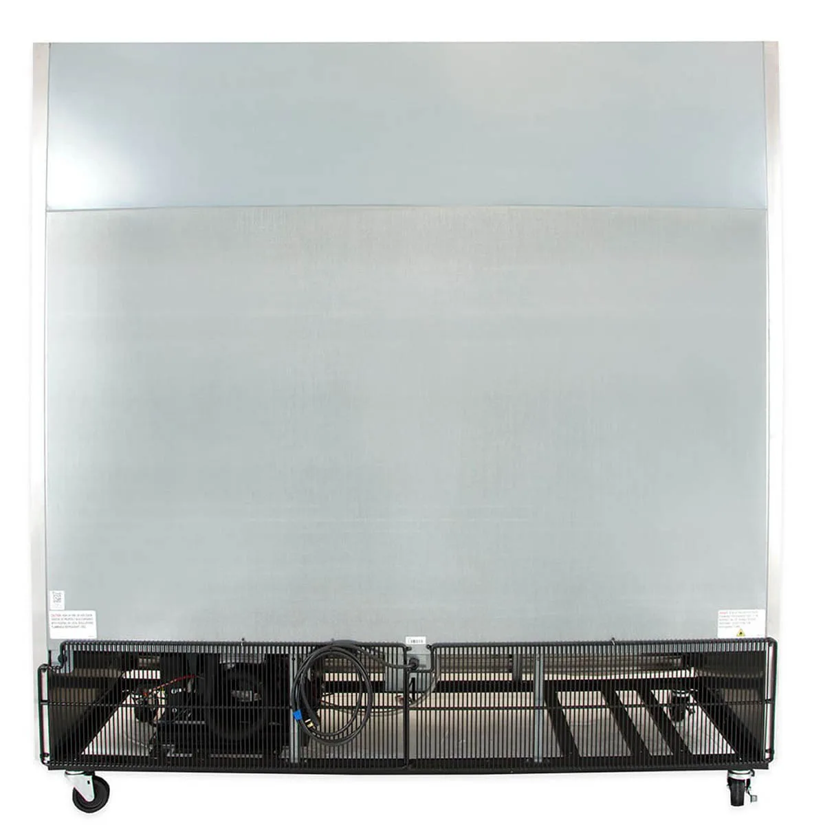 True TS-72F-HC 78" 3-Solid Door Reach-In Freezer, Bottom Mount, 72 cu. ft., Stainless Steel