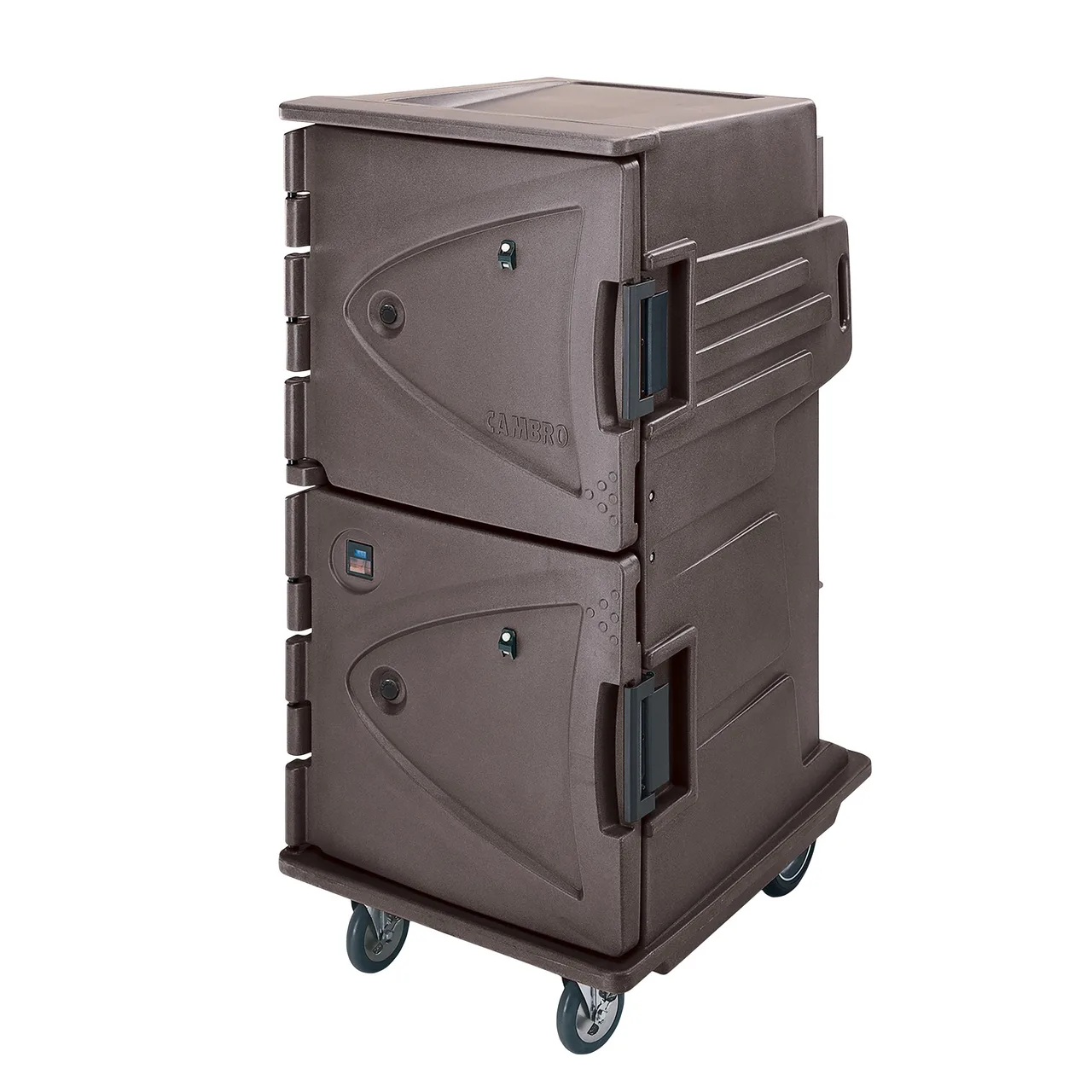 Cambro CMBHC1826TSC194 "Tall" 2-Door Heated Holding Cabinet, 64.4"H, 12x18x26 & 24x12x20 Pans, ENERGY STAR, Polyethylene