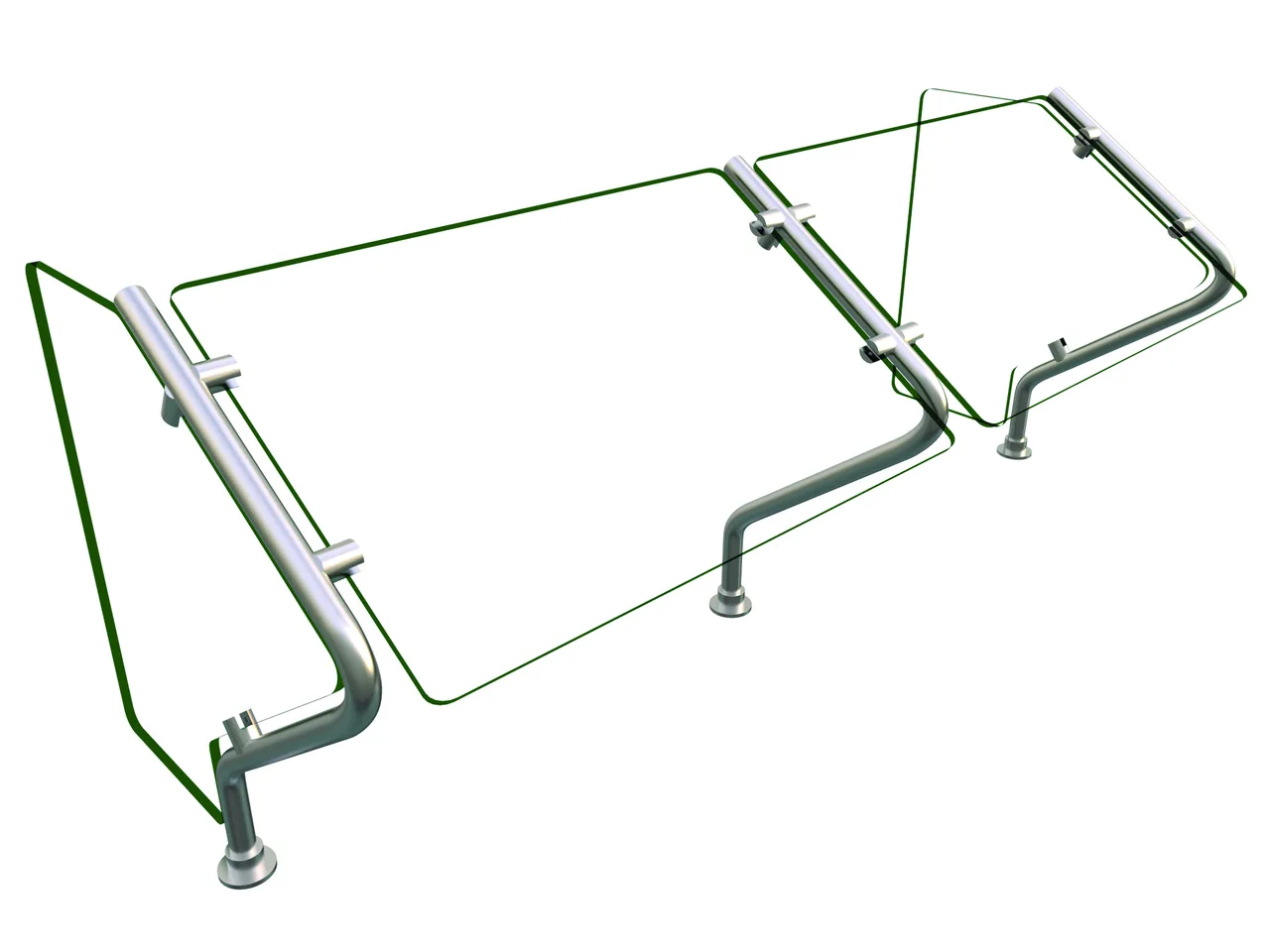 Hatco ES67-48 Flav-R-Shield™ Es67 Food Shield, Self Service