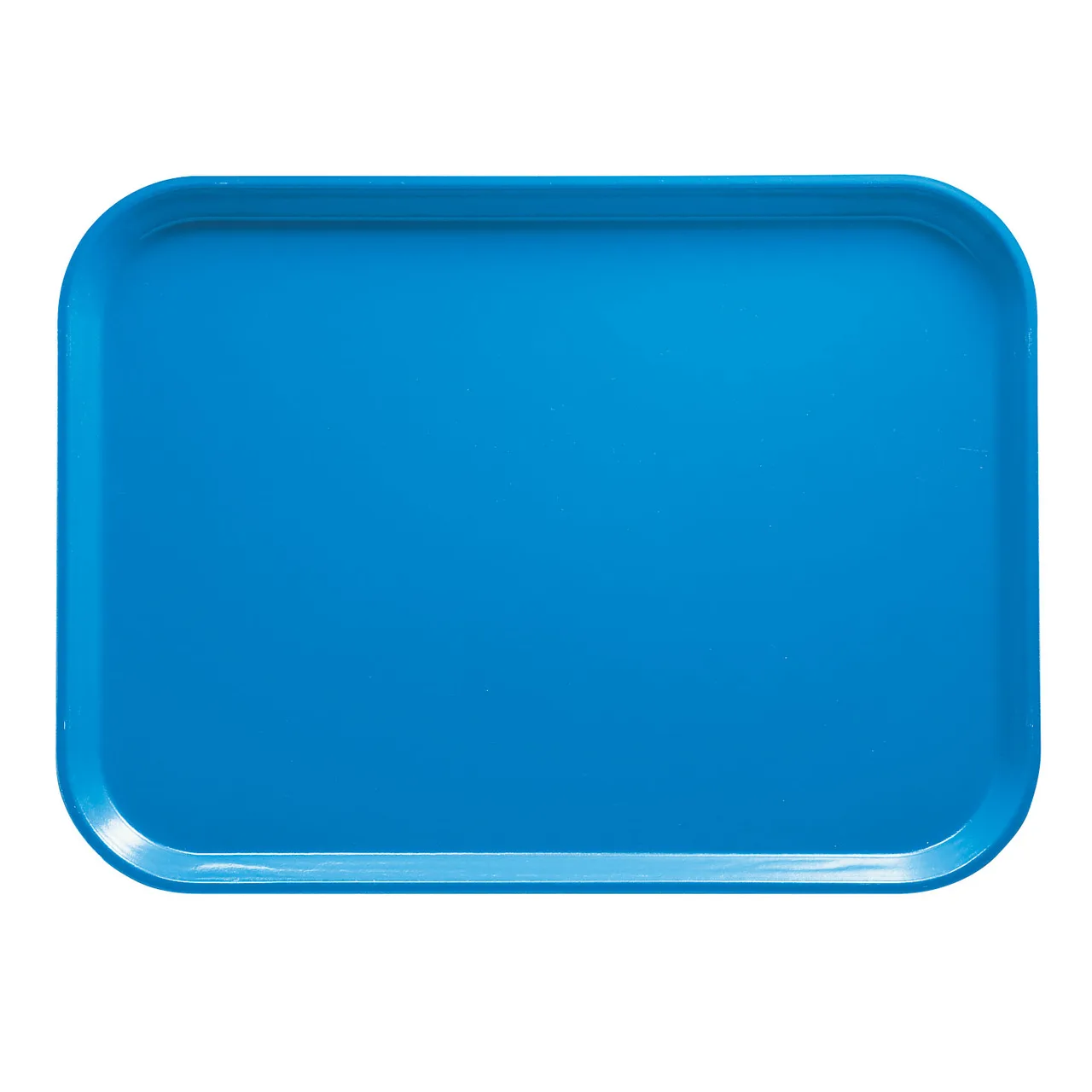 Cambro 2025105 Rectangular Tray, 20‑3/4" x 25‑9/16" Fiberglass, Horizon Blue, NSF, Dishwasher Safe