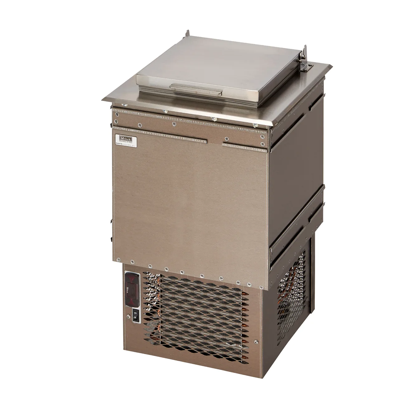 Perlick 8000B 17" Drop-In Ice Cream Dipping Cabinet, 3 Gallon