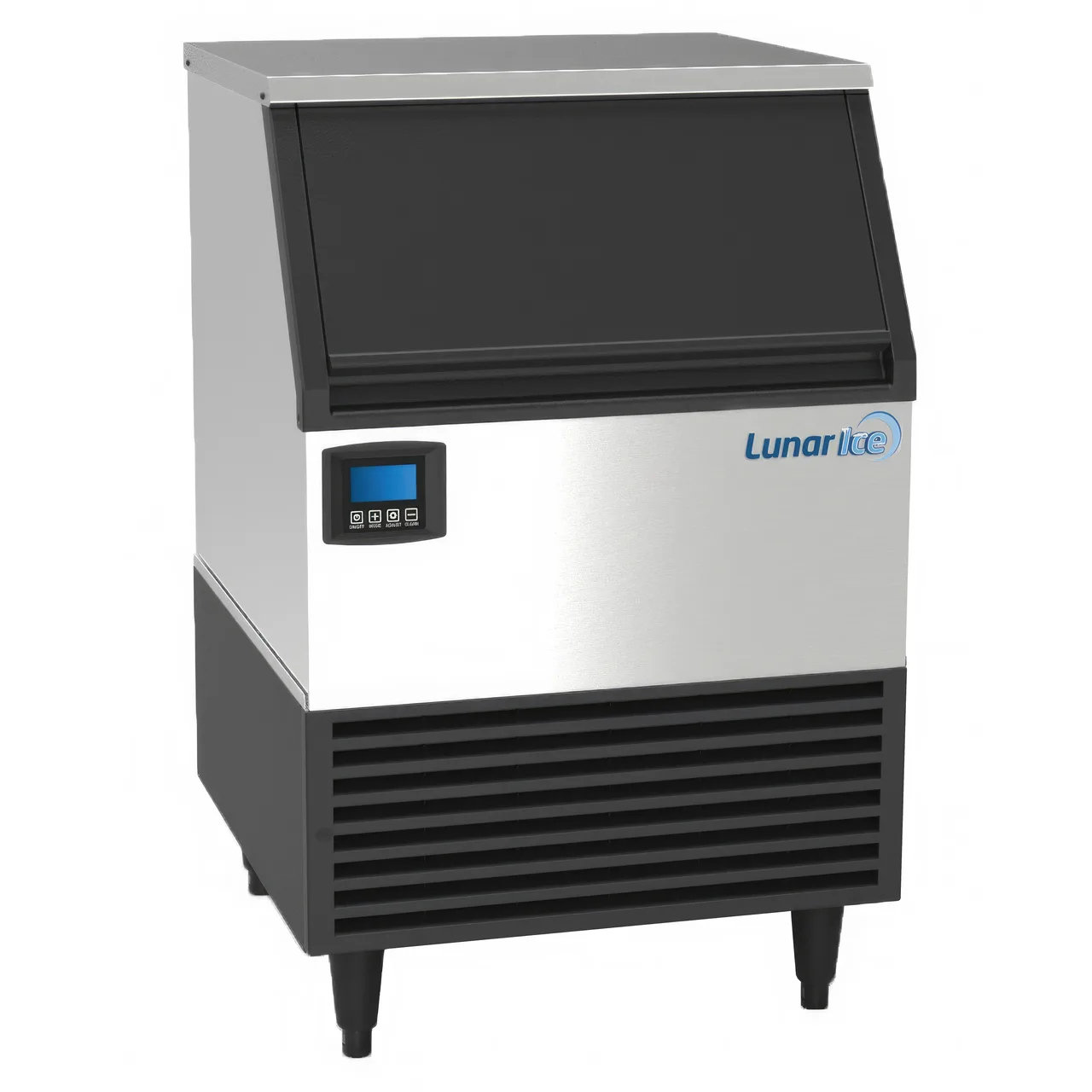 Adcraft LUIM-210 24" Air Cooled Full Cube 200 lb Undercounter Ice Machine with 75 lb Bin
