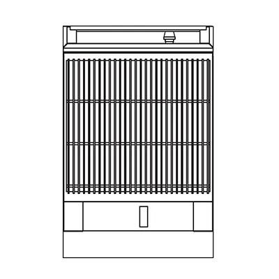 Southbend P24N-CC 24" Gas Heavy Duty Range w/ 24"Full Charbroiler, Modular Base, 64.000 BTU