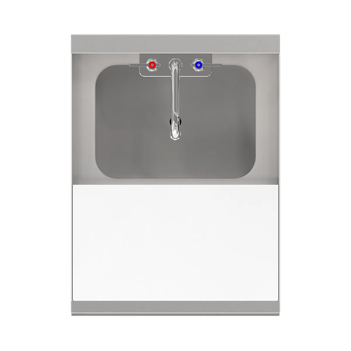 Krowne KR24-MC18 18" Underbar Sink Units, 1 Compartment without Drainboard