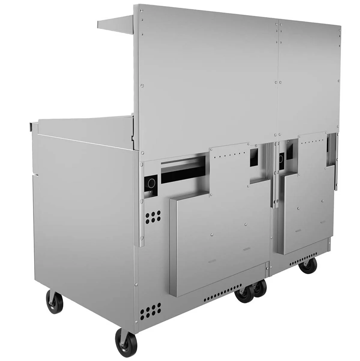 Vulcan 60SS-6B24G 60" Gas Restaurant Range w/ (6) Open Burners, 24" Griddle Right, (2) Standard Ovens, 278.000 BTU 