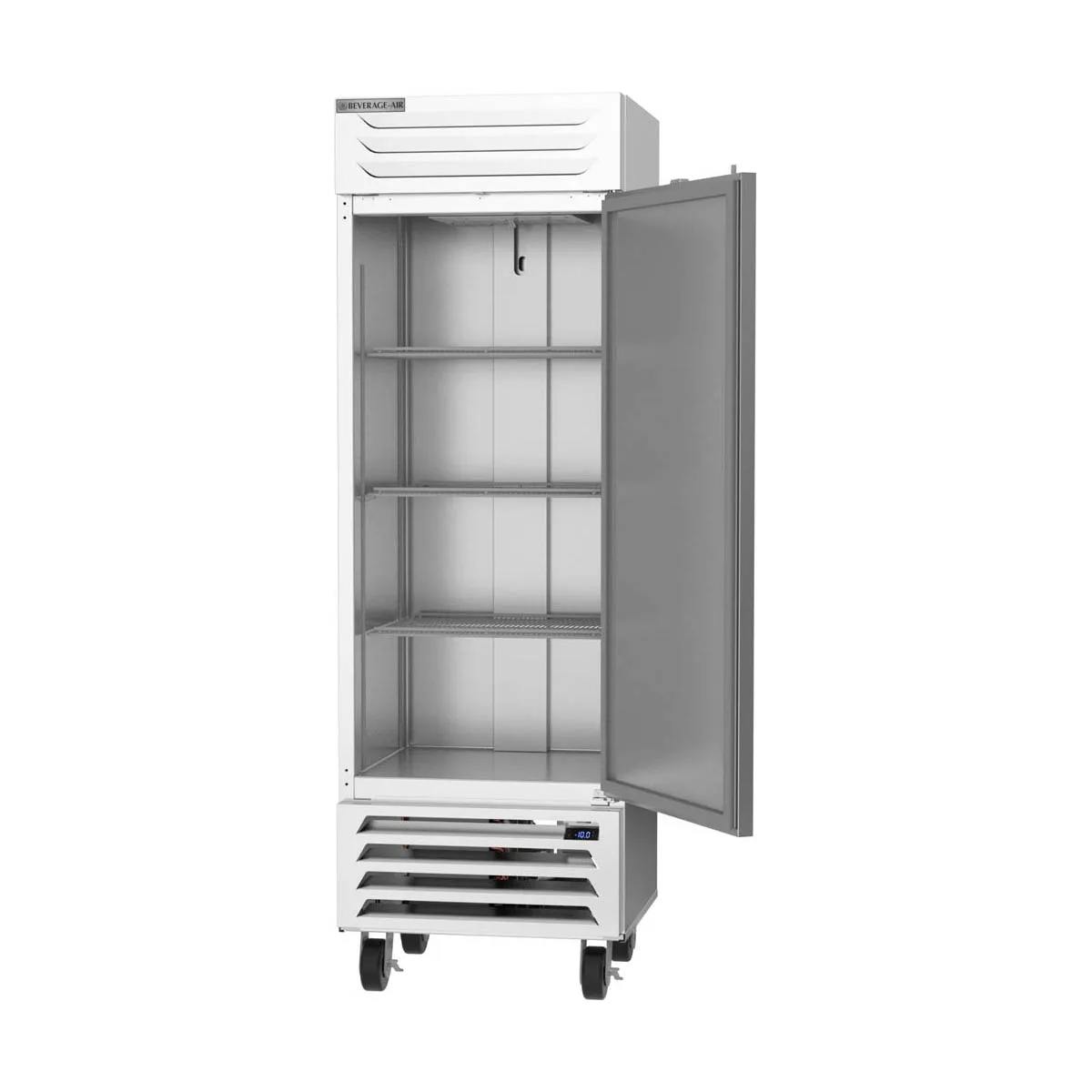 Beverage Air FB19HC-1S 27" One Section Reach-In Freezer w/ Solid Door, Bottom Mount, 18 cu. ft.