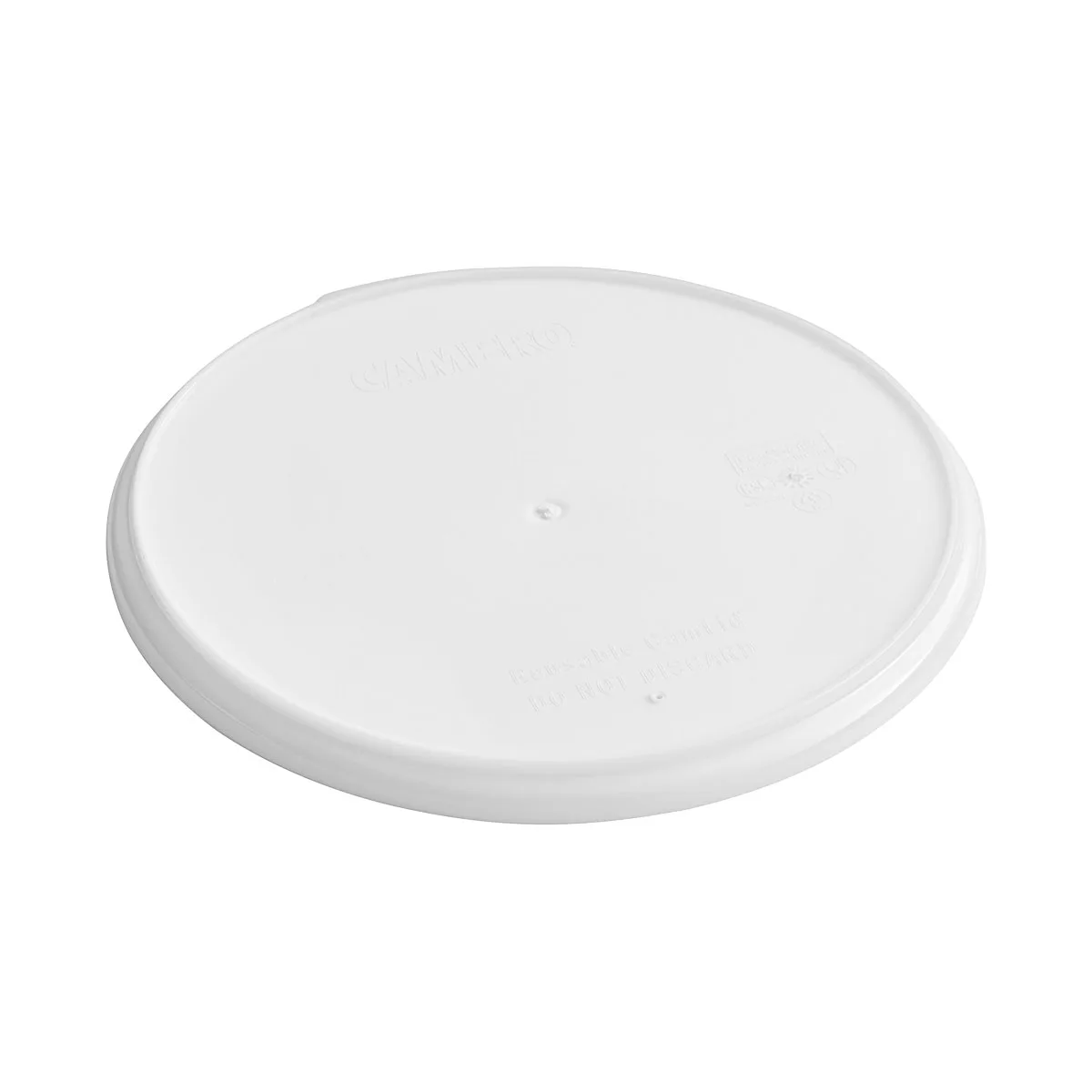 Cambro CLRSB9148 CamLid® Reusable 9‑Oz Bowl Cover, White, NSF Certified, Made in USA - 240/Case