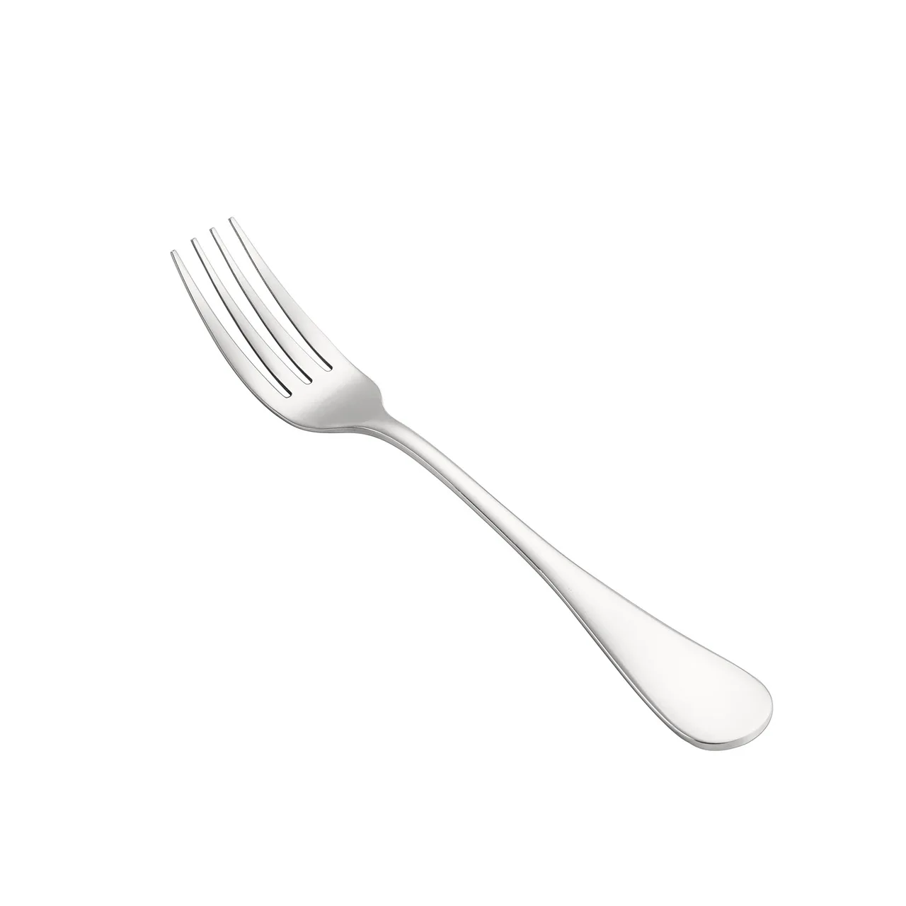 CAC China 3033-11 Tulip Table Fork, 8-1/4"L, Extra Heavy Weight, 18/0 Stainless Steel - 1 Dozen