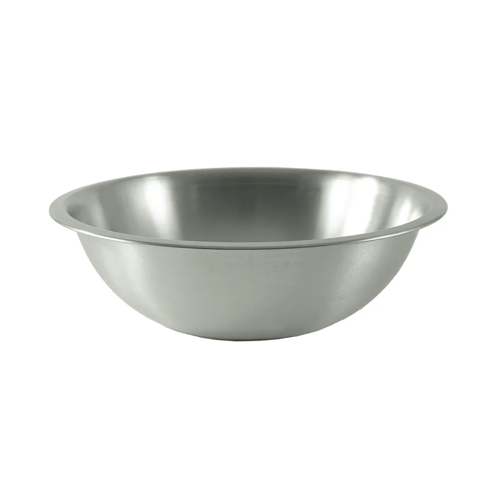 CAC China SMXB-7-2000 Heavy Duty Stainless Steel Mixing Bowl, 20 qt., 18-7/8"x5-1/2"