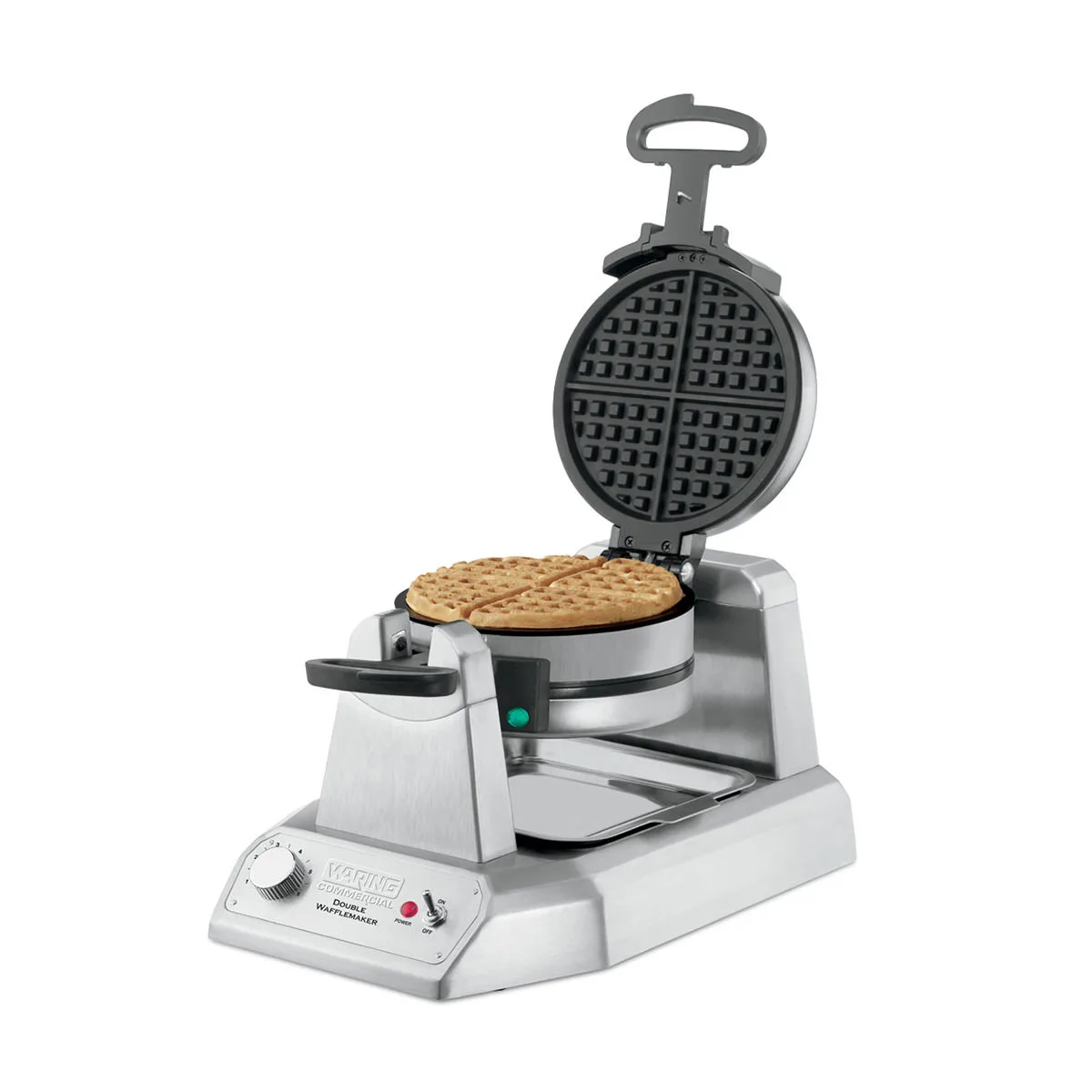 Waring WWD200 Classic Waffle Maker, Double, Up To (60) 7" Diameter