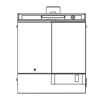 Southbend P32N-HG 32" Gas Heavy Duty Range w/ (1) Hot Top, 16" Griddle Right, Modular Base, 80.000 BTU