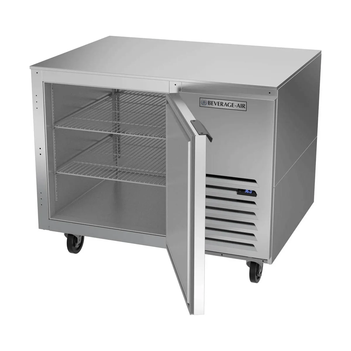 Beverage Air UCR41AHC 41" One Section Undercounter Refrigerator w/ 1 Door, 7.94 cu. ft.