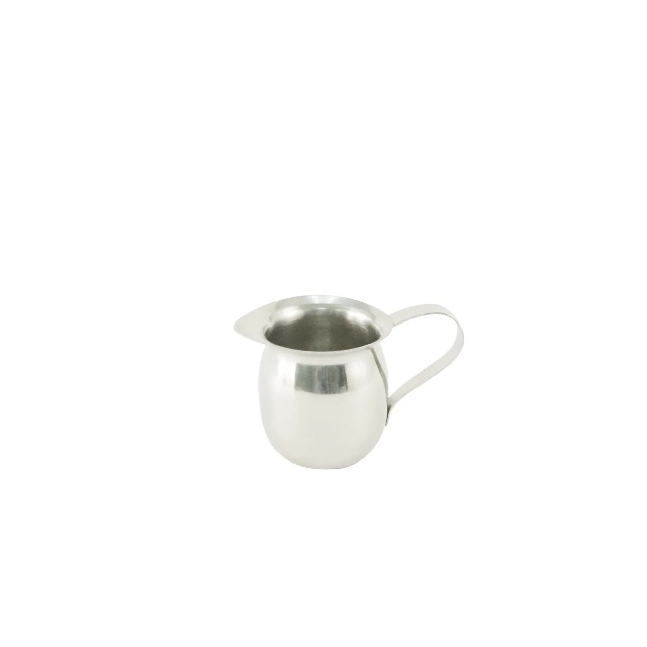CAC China SSBC-3 Bell Creamer Pitcher, 3 Ounce Capacity, Stainless Steel, Tabletop Service