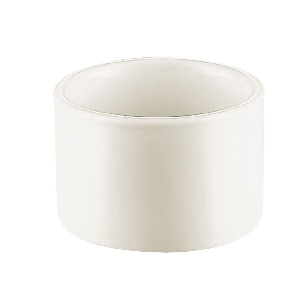 CAC China RKF-C4-PS Ramekin Sauce Cup, 3"-4" (5‑6 oz) Stacking, Dishwasher Safe - 1 Dozen