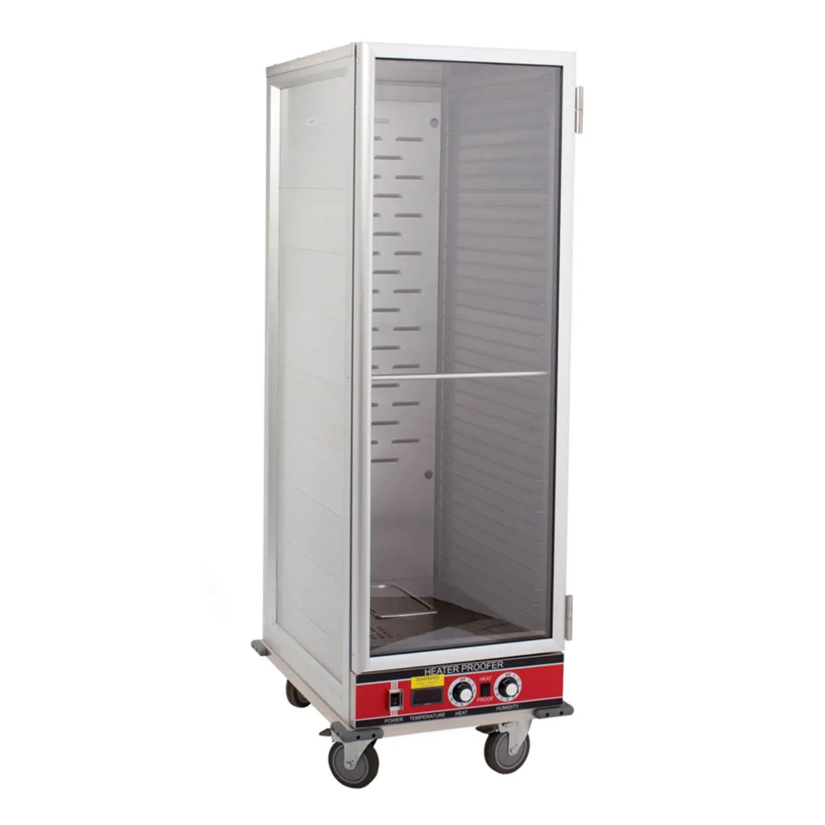 BevLes HPC-7125-A Full Height Non-Insulated Proofing & Holding Cabinet, (1) Clear Door