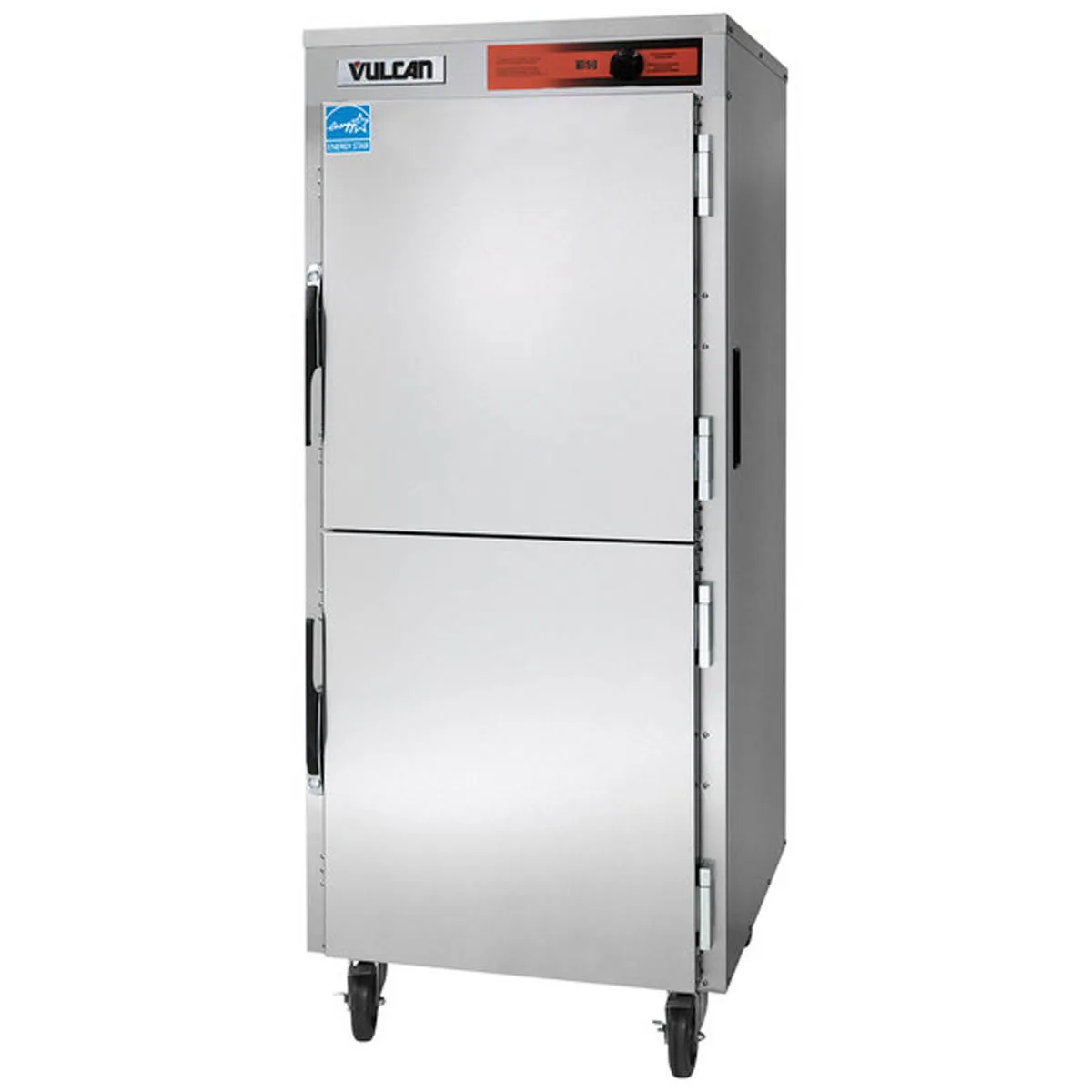 Vulcan VBP18ES 1-Section Heated Holding Cabinet, 73"-78"H, Stainless Steel, 18-Pan Capacity, Dutch Door