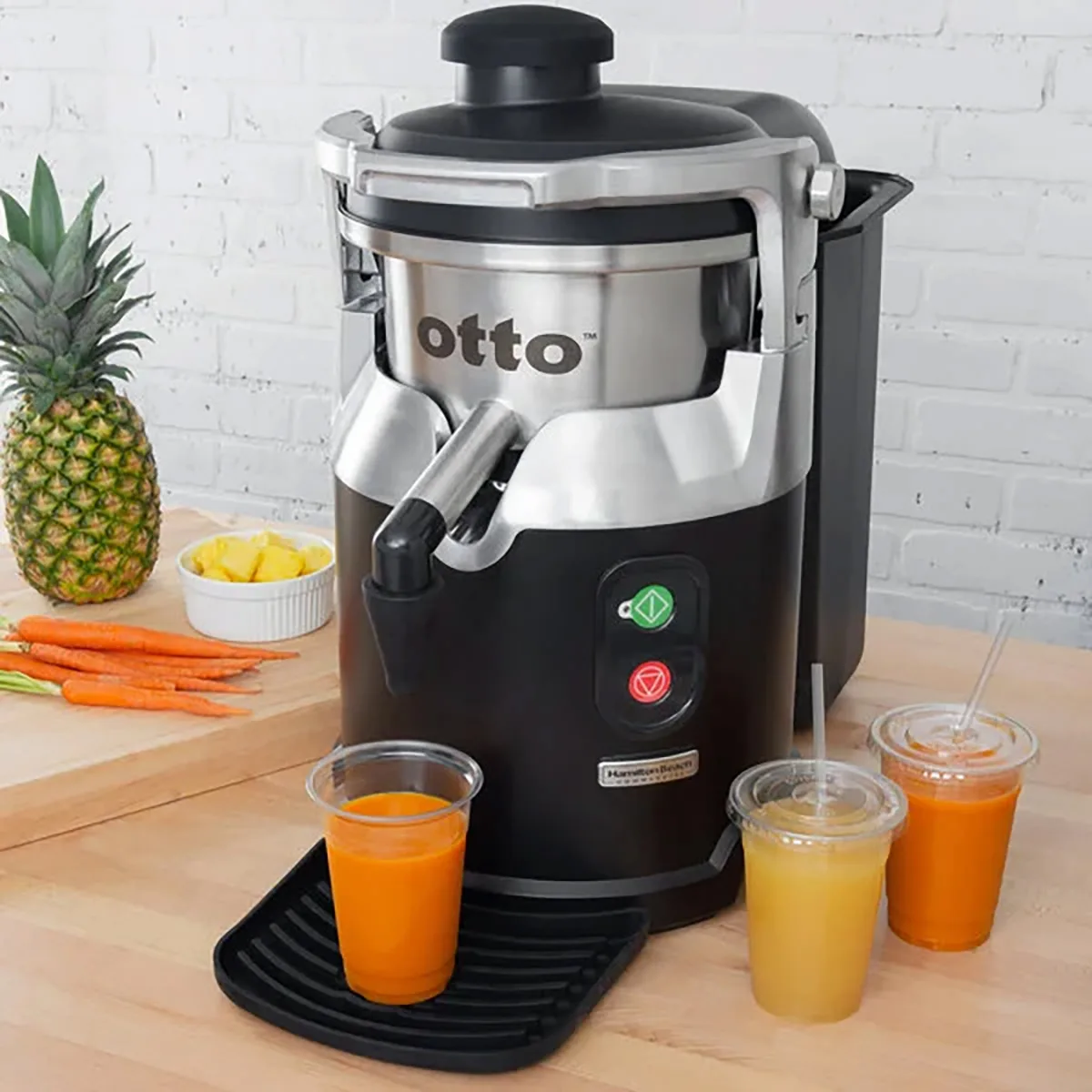 Hamilton Beach HJE960R Otto™ Centrifugal Juice Extractor Manual Feed, 1.25 HP 