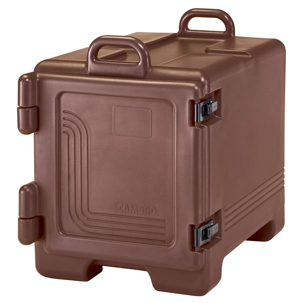 Cambro 1318CC131 Front Loading Insulated Food Pan Carrier w/ 4 Pan Capacity, Dark Brown