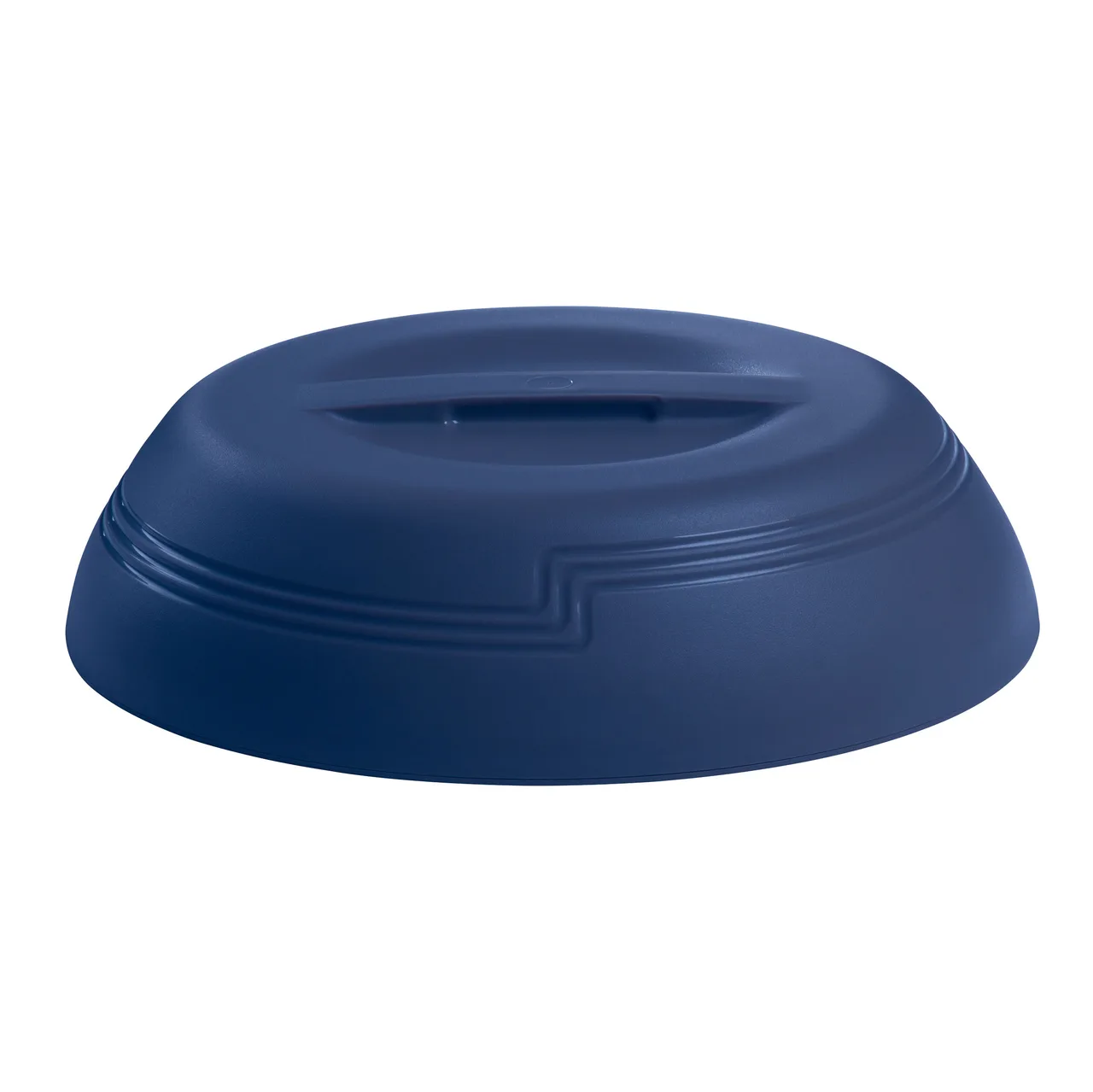 Cambro MDSLD9497 Insulated Dome Cover, 2-3/4" H, Fits 9" Plate, 10-1/4" OD, Navy Blue Polypropylene