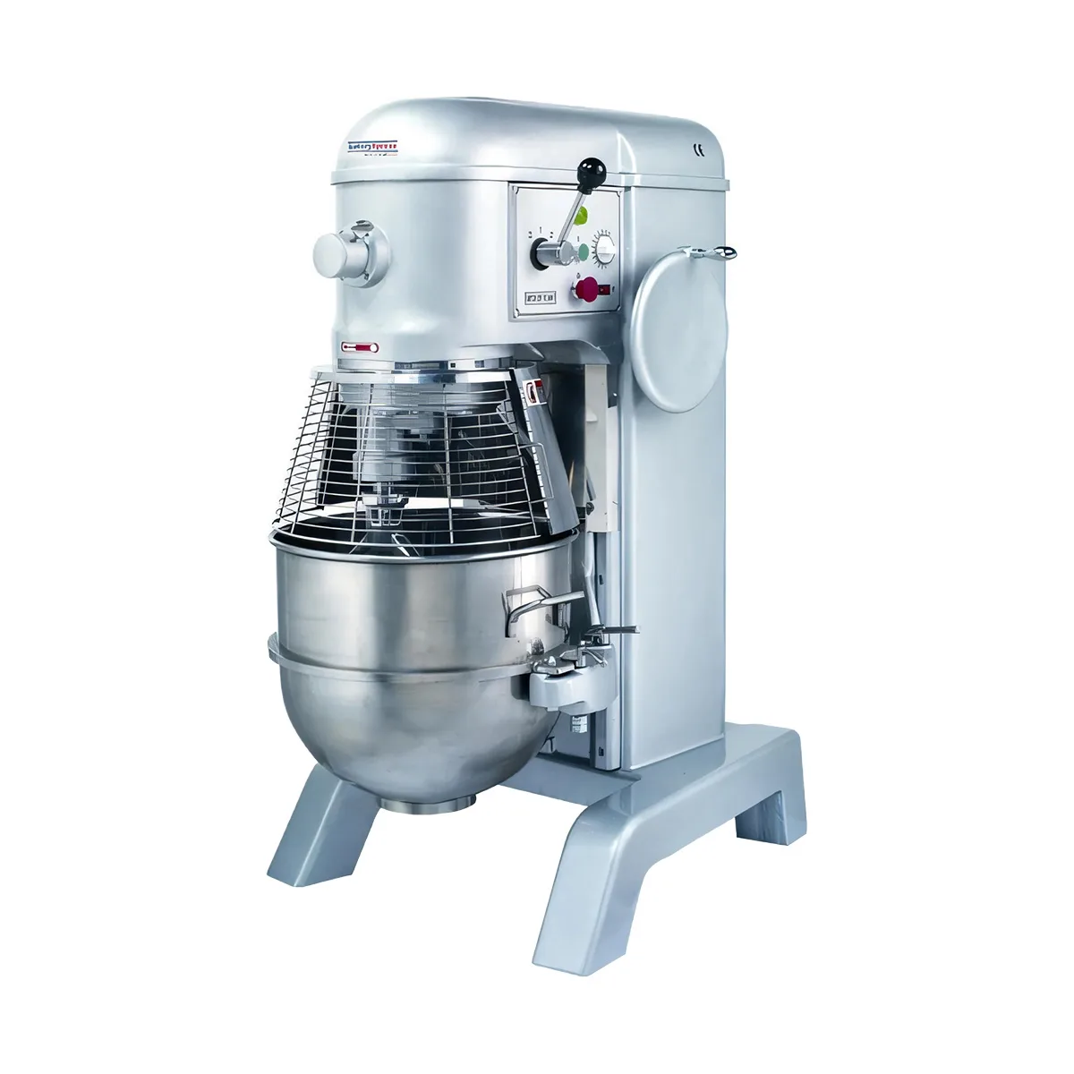 DoughXpress DXP-PM60B Floor Model 60 qt Planetary Mixer with Timer, #12 HUB, 3-Speed, 2 hp