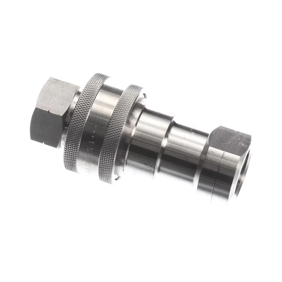 Dormont LFW100QD Water Quick Disconnect, 1" Dia. / 2‑Way Kit with Brass Nipple