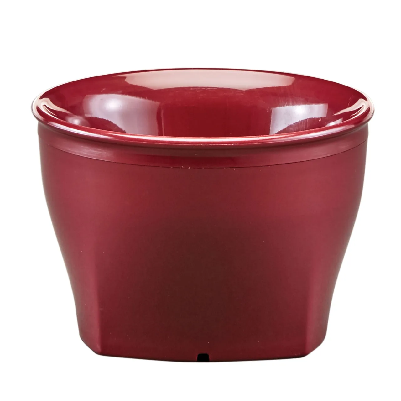 Cambro MDSHB5487 5 oz Plastic Bowl, 3½" Dia x 2⅖" H, Red Polypropylene, Dishwasher Safe, NSF