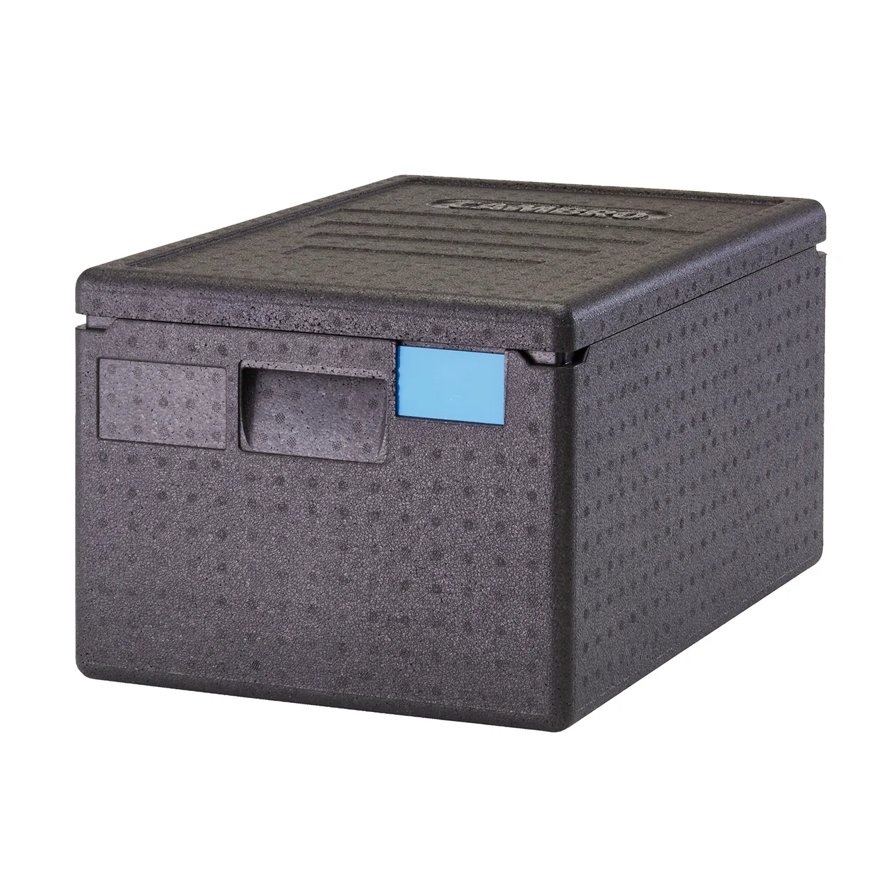 Cambro EPP180110 Cam GoBox Insulated Food Pan Carrier, 48.6 Qt., Top Load, Black, EPP, 100% Recyclable