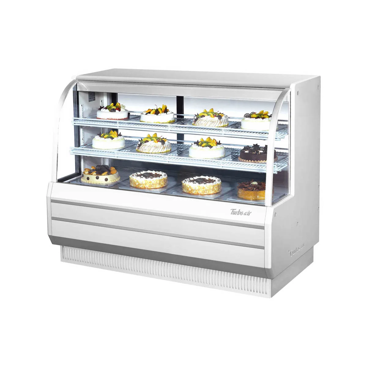 Turbo Air TCGB-60-W(B)-N 61" Refrigerated Bakery Display Case