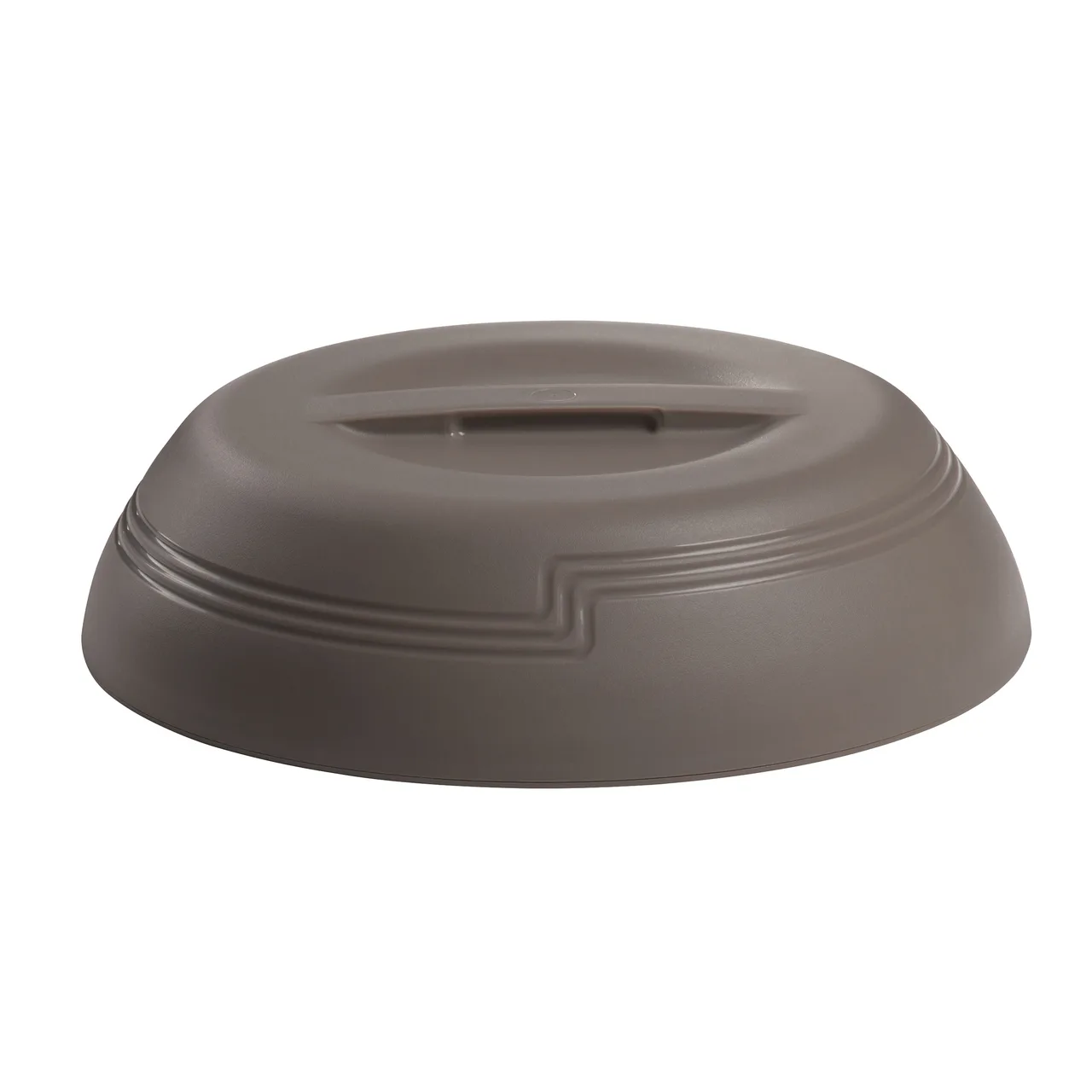 Cambro MDSLD9457 Dome - 2-3/4" Height Insulated Cover Fits 9" Plate 10-1/4" OD Gray Polypropylene USA