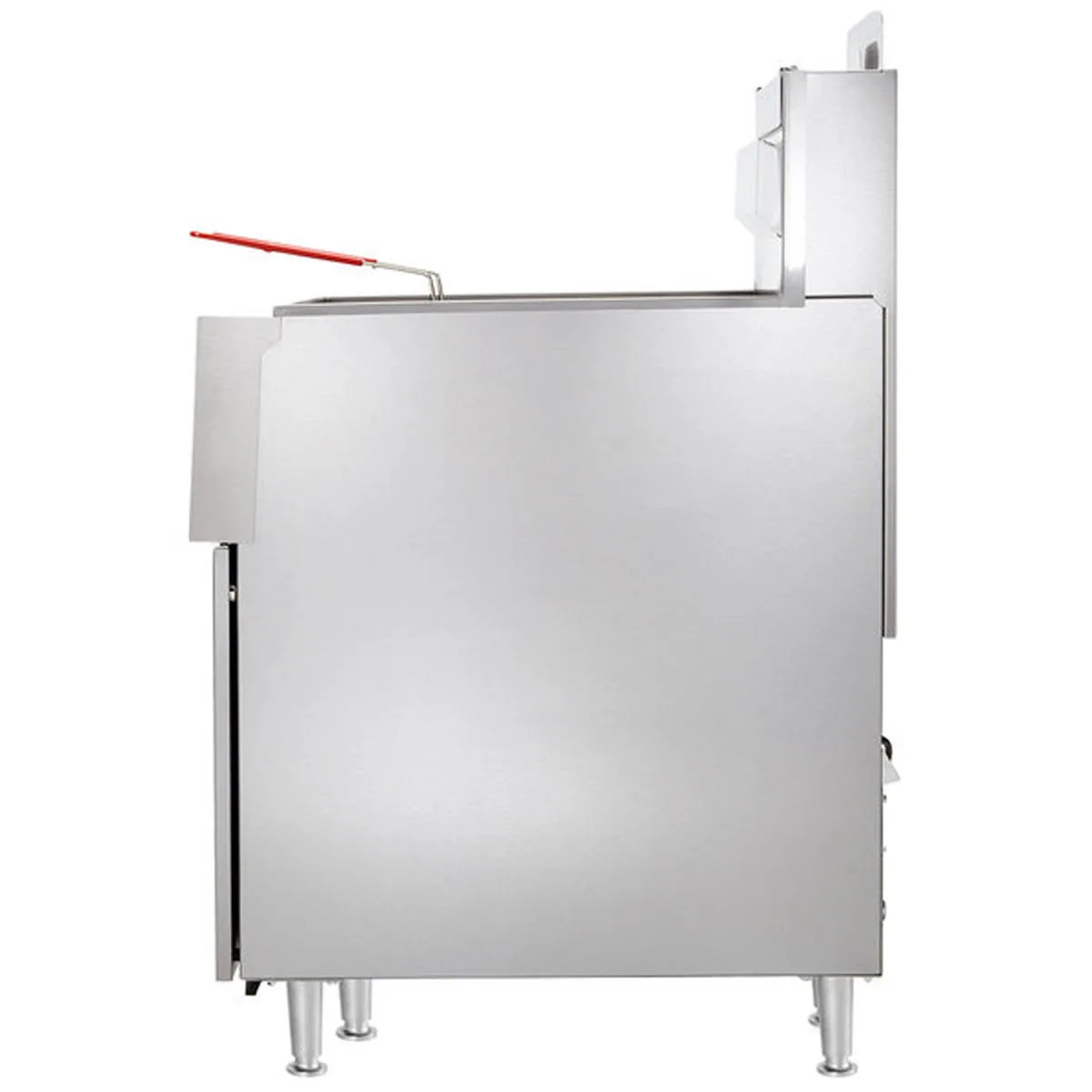 Vulcan VFRY18 18" Heavy Duty Range Match Gas Fryer, 50 lbs, 70.000 BTU