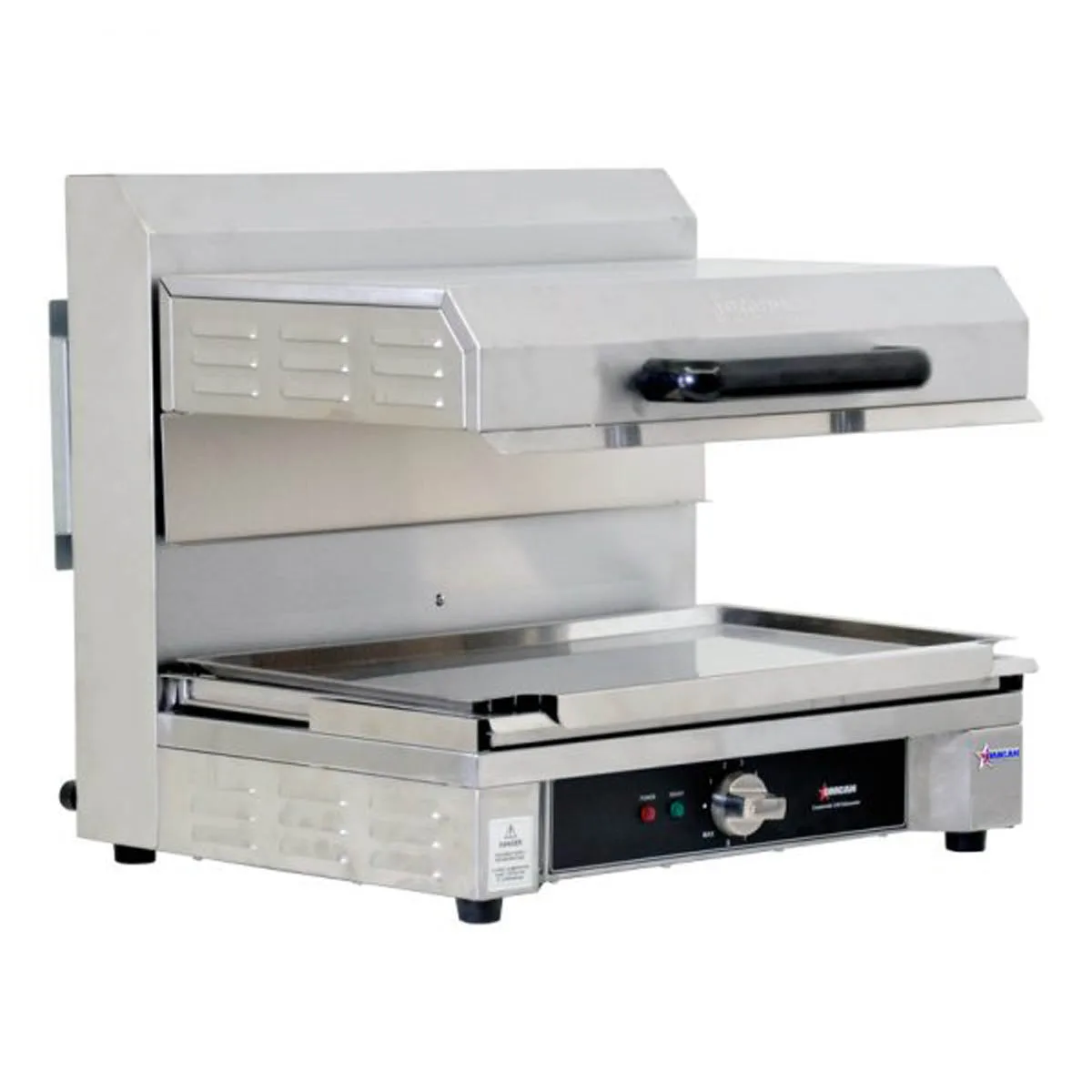 Omcan USA 43450 (Ce-Cn-0580-S) Salamander/Broiler, Electric, Countertop, 23"W