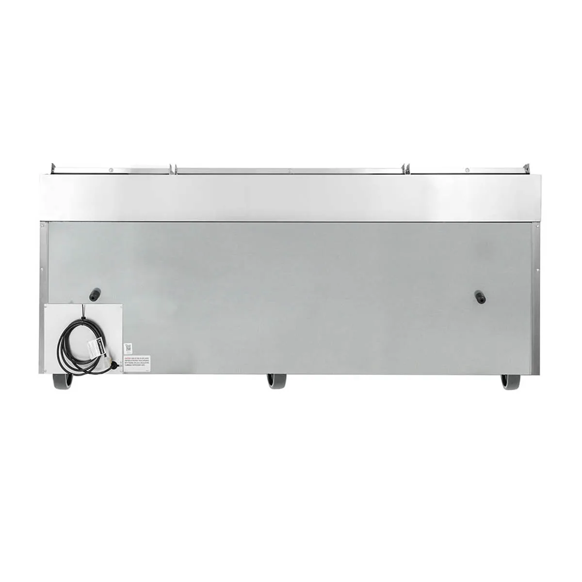 True TPP-AT2-93-HC 93" Refrigerated Pizza Prep Table w/ 3 Doors, (12) 1/3 Pans