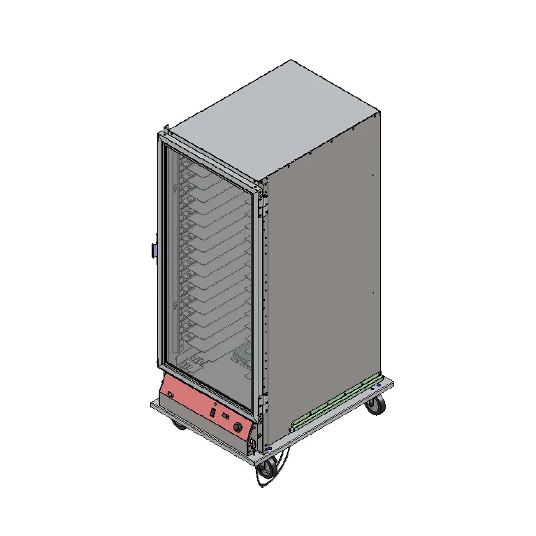BevLes Company PICA70-32-AED-1L3 Mobile Proofer Cabinet