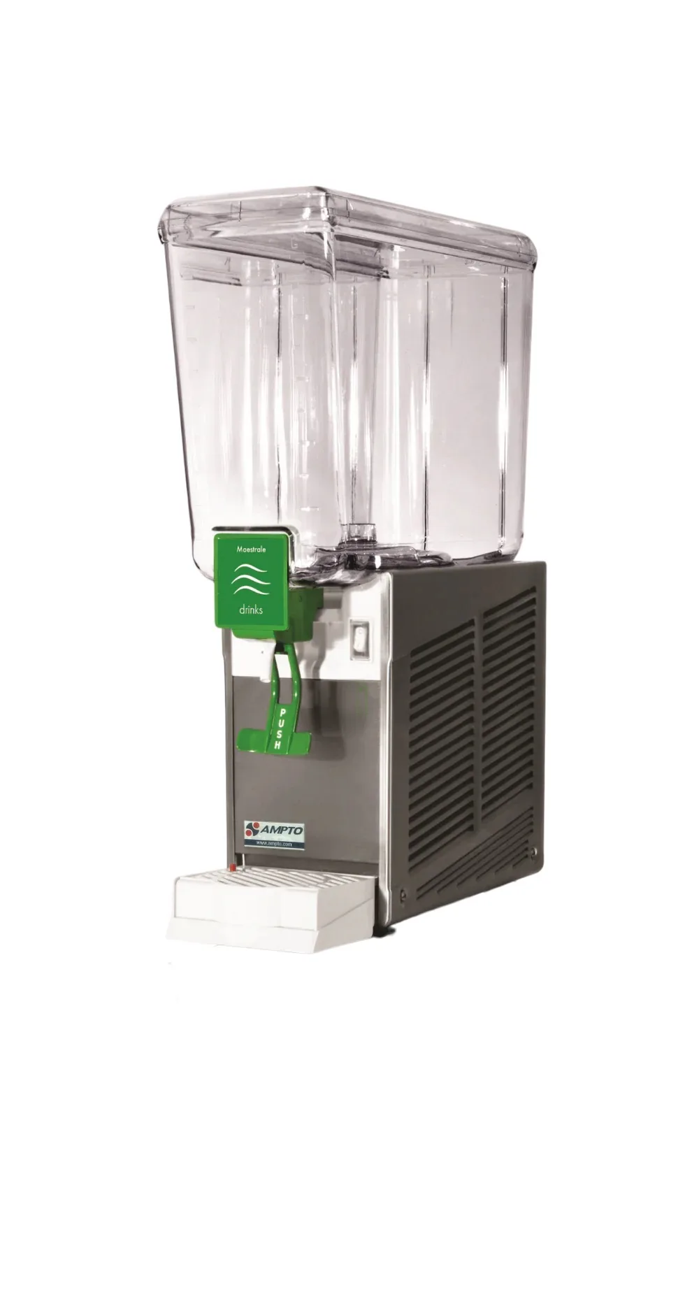 AMPTO D1154 Countertop Beverage Dispenser with Single Bowl / Spray Type - 5.0 Gal (each)