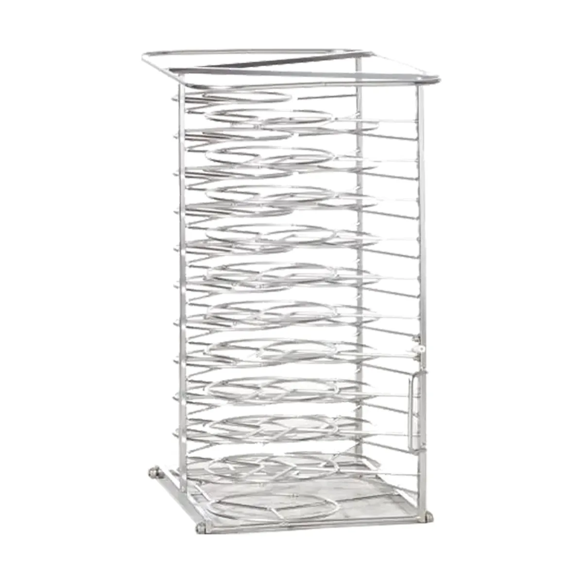 RATIONAL 60.11.150 Mobile Plate Rack for SCC 101/CMP 101 Series with 24-Plates Capacity with covers