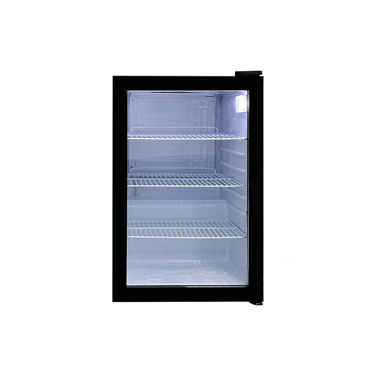 Omcan USA 48276 - 19" Countertop Glass Door Refrigerator, 2.4 cu ft, R600a, 32‑50°F, 80W 110V