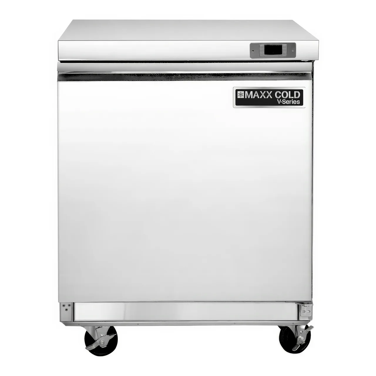 Maxx Cold MVR29UHC 29" 1-Door Undercounter Refrigerator, Stainless Steel, 7.8 cu. ft.