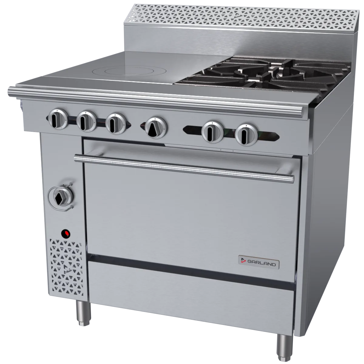 Garland US Range C36-17R Garland Cuisine Series Heavy Duty Range, Gas, 36"