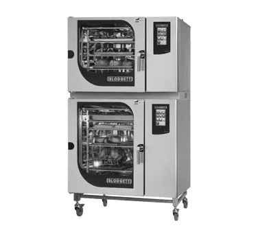 Blodgett INVOQ 62BG/102BG Full Size 16 Pan Gas Combi Oven w/ Touch Screen, Boiler, 286.500 BTU