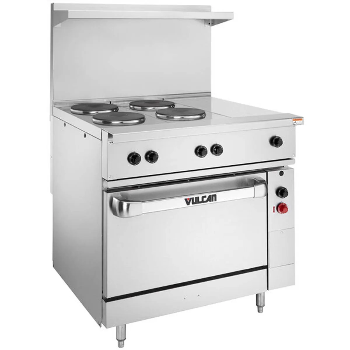 Vulcan EV36S-4FP1HT480 Restaurant Range, Electric, 36"