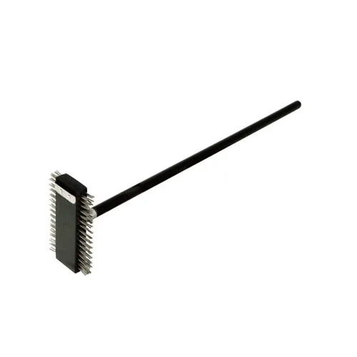 Winco BR-30 30" Pizza Oven / Broiler Brush with Scraper