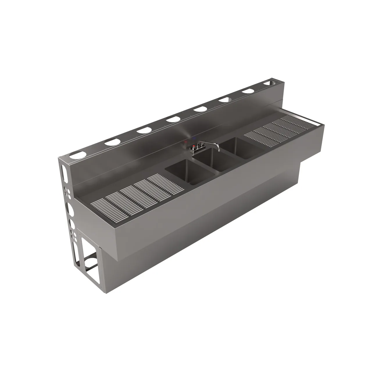 BK Resources UBDW-21-396TS Underbar Sink Units