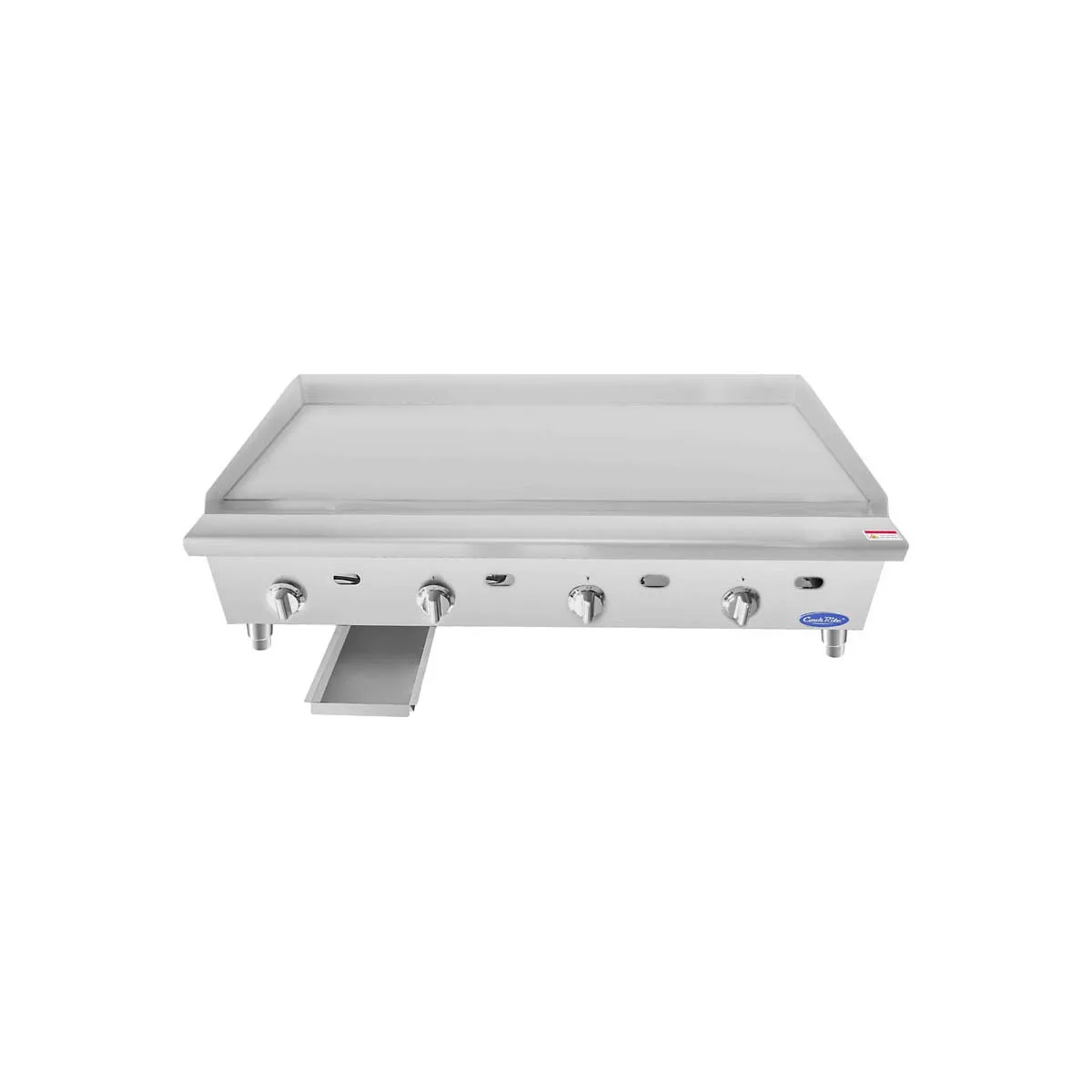 Atosa USA ATTG-48 48" CookRite Countertop Gas Griddle w/ Thermostatic Controls, 100.000 BTU