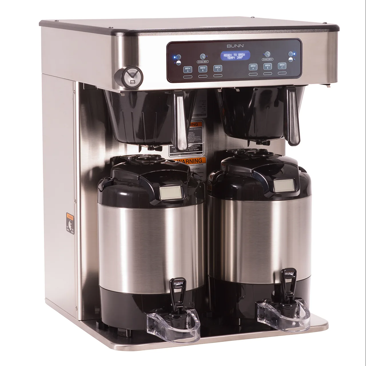 BUNN 53200.0100 Icb Twin Automatic Coffee Brewer, Double