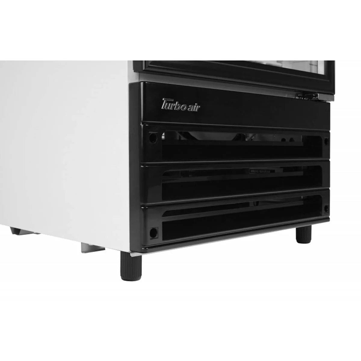 Turbo Air TGM-11RV-N6 23" 1-Glass Door Merchandiser Refrigerator, 10 cu. ft., White Cabinet, 1/5 HP, R600a