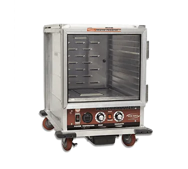 Winholt NHPL-1810HHC Half Height Non-Insulated Heated/Proofing Cabinet (1) Lift-Off Clear Door